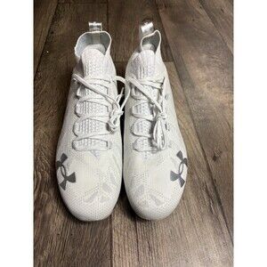 Under Armour Spotlight Lux MC Football Cleats White 3023959-101 Men’s Size 12.5